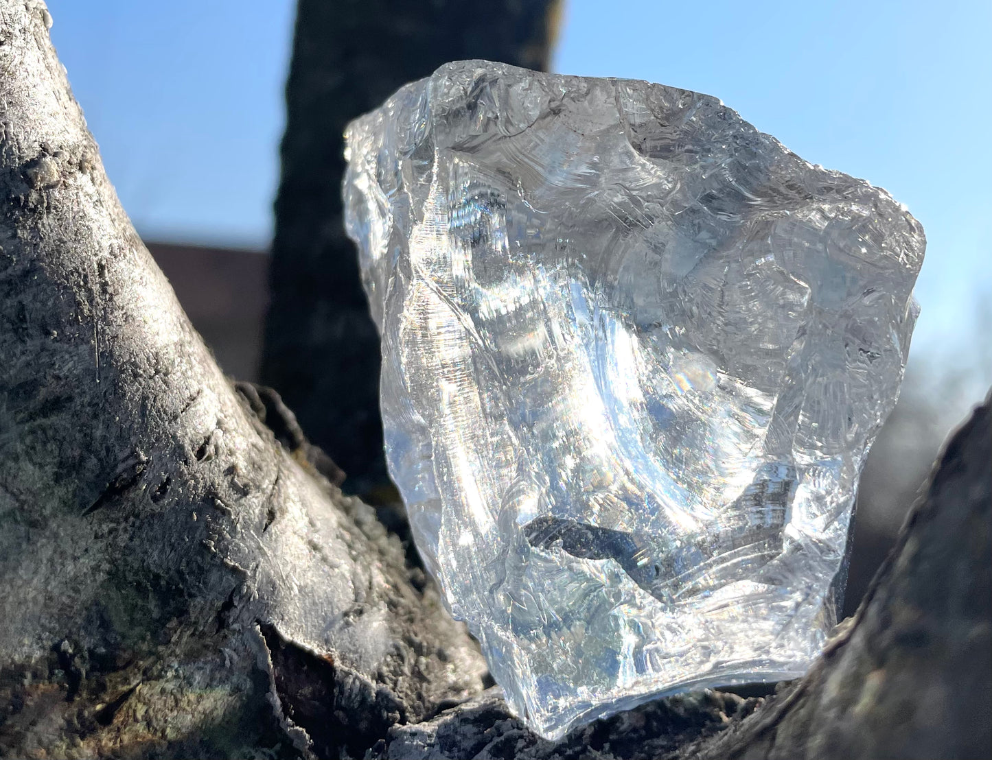 Rare ANDARA Cosmic Ice ~ 115 g | cristal Quantique | R80