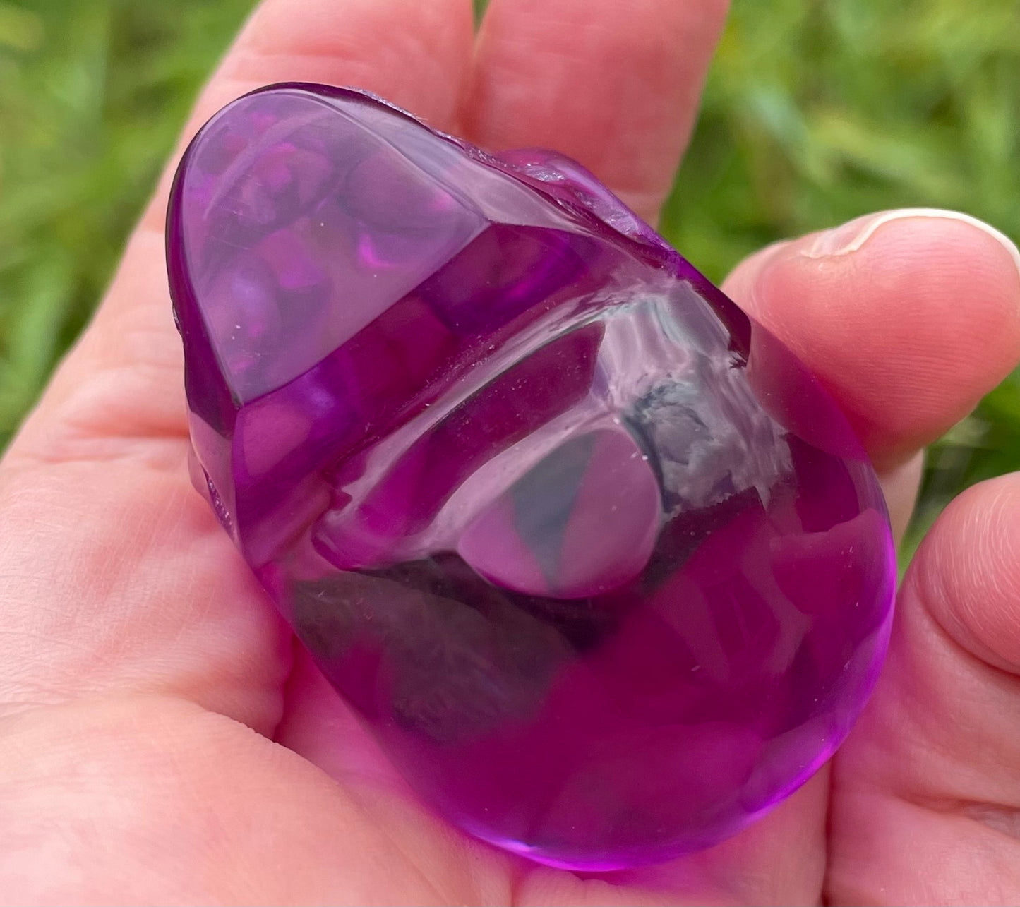 ANDARA onde de forme Crâne cristal 85 g