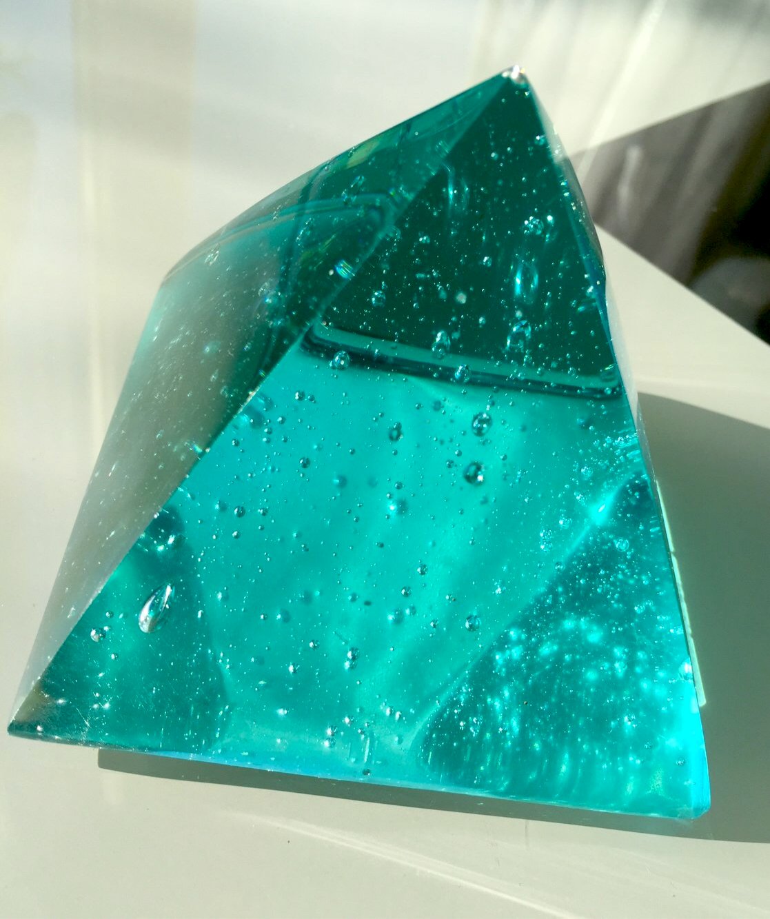 Pyramide ANDARA đ Bleu vert AQUA 535 g