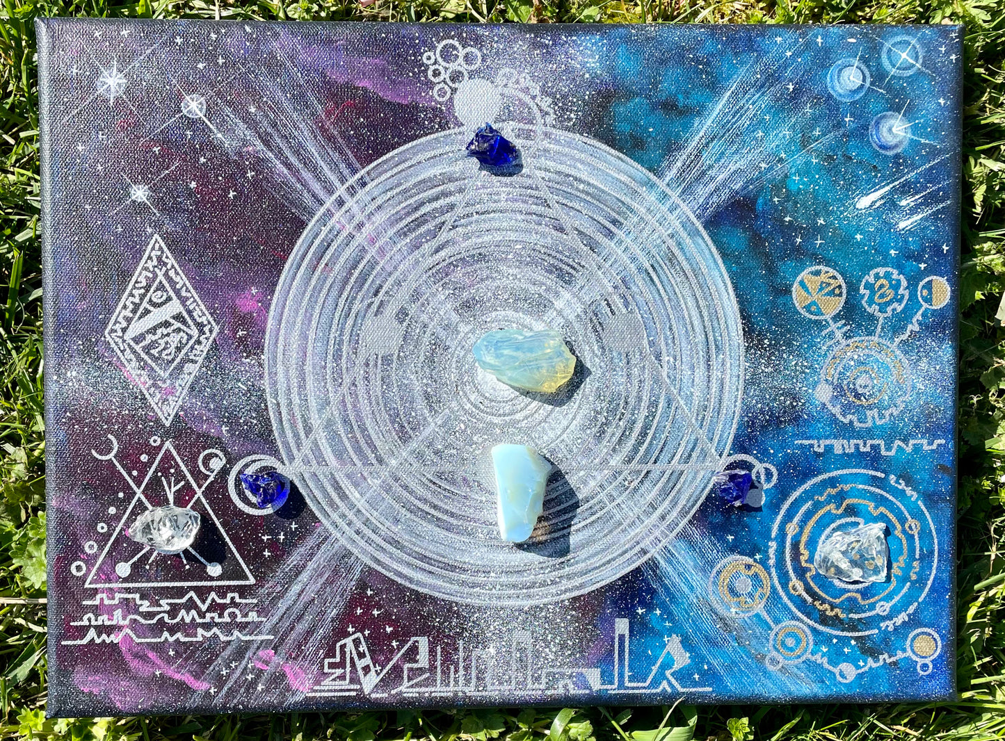 Fin de l'Illusion ~ / Peinture vibratoire | Art & Andara