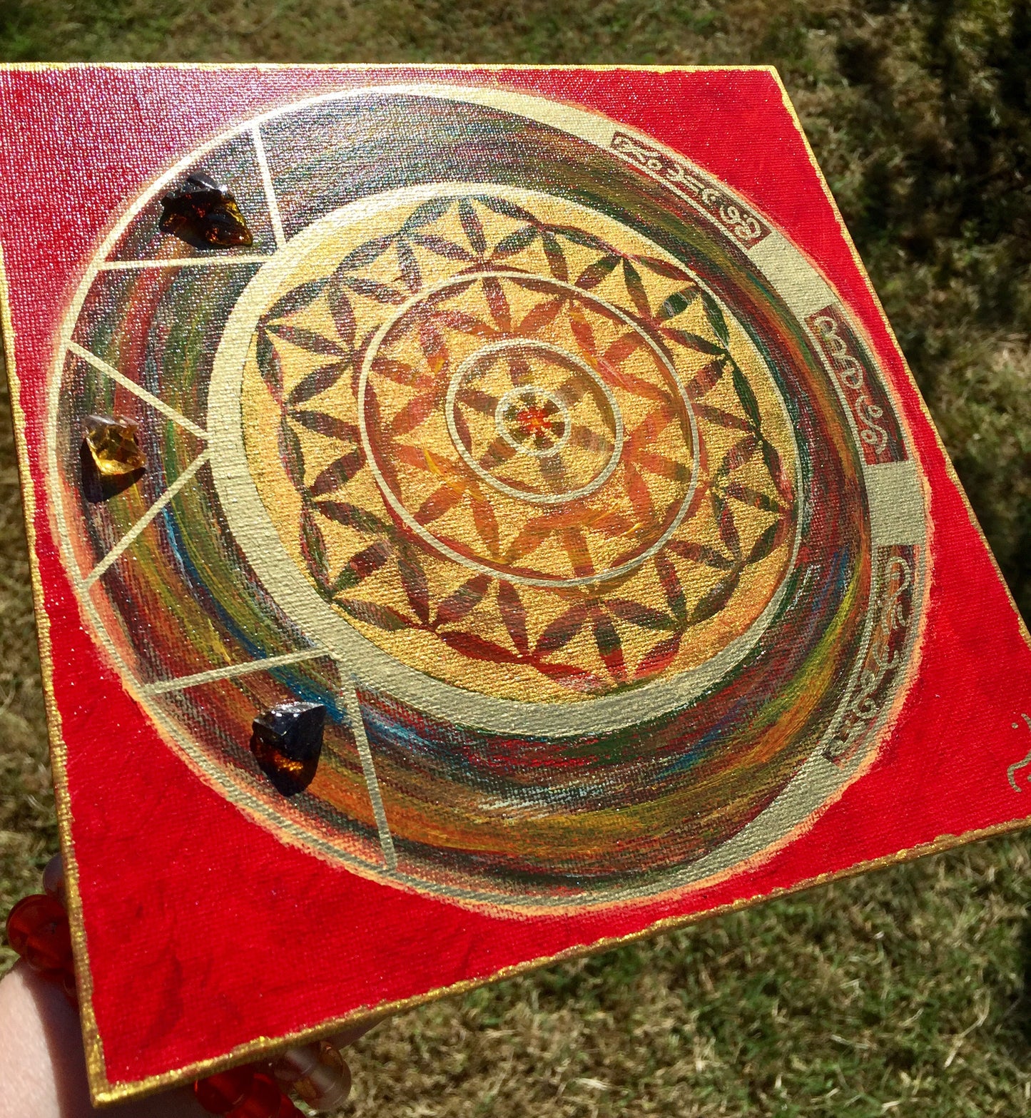 Shamanic Wheel 145 g + Portail đź–¤ Babies ANDARAS ensemble grille Cristalline