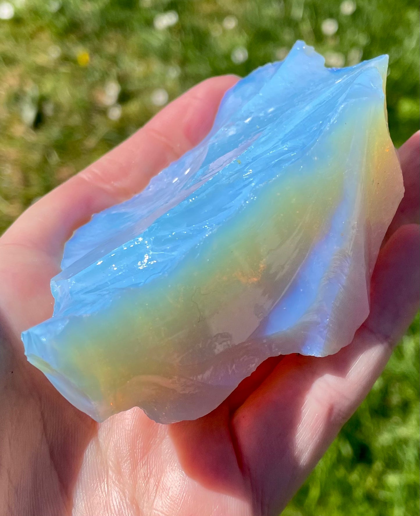 ANDARA UNion de l'Amour et de la Sagesse Blanc bleuté 220 g | cristal quantique 5D
