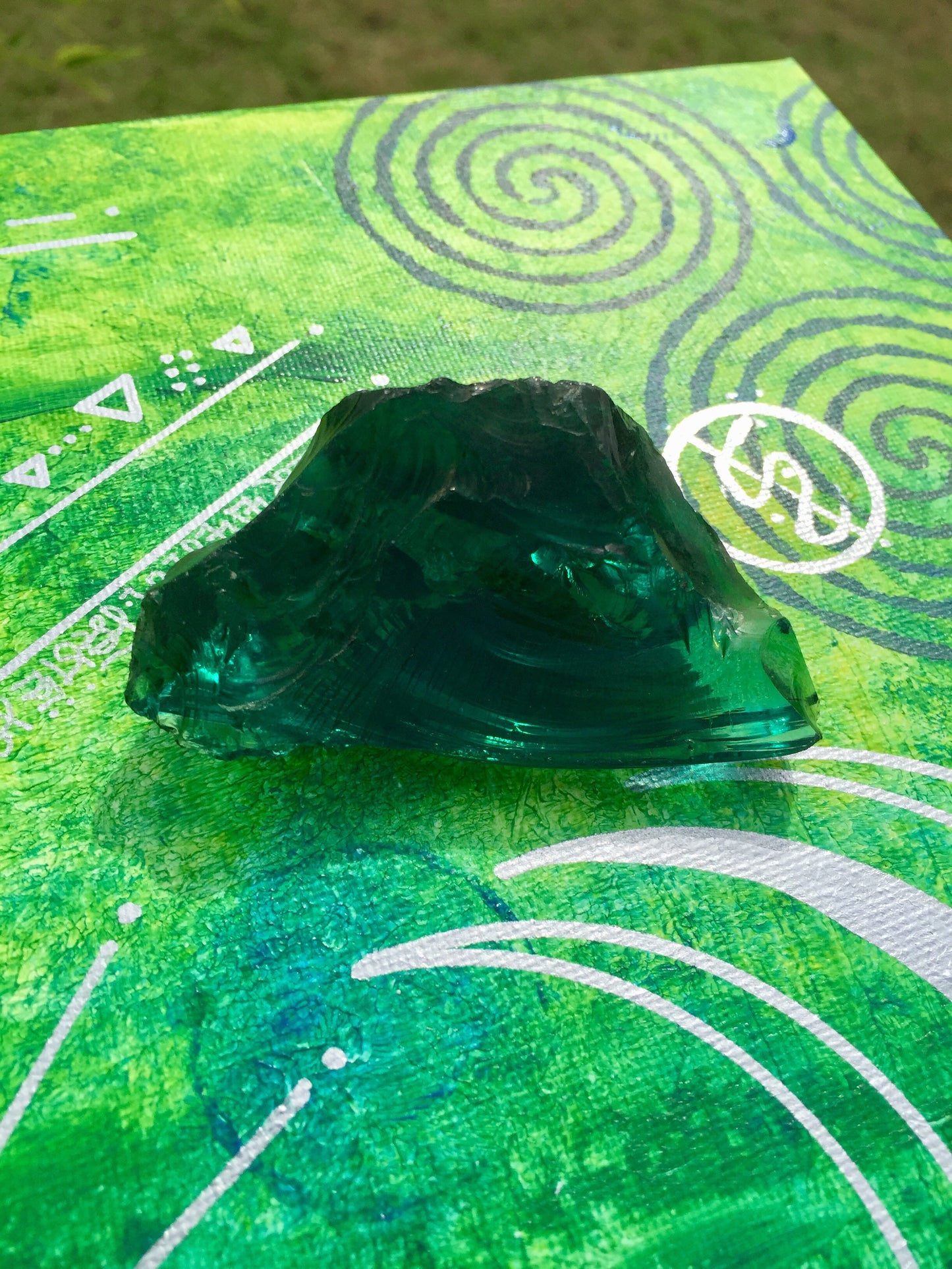 ANDARA Africain Nouvelle Terre Émeraude Bleutée 60 g + Toile ANDARéenne Gaïa ONE