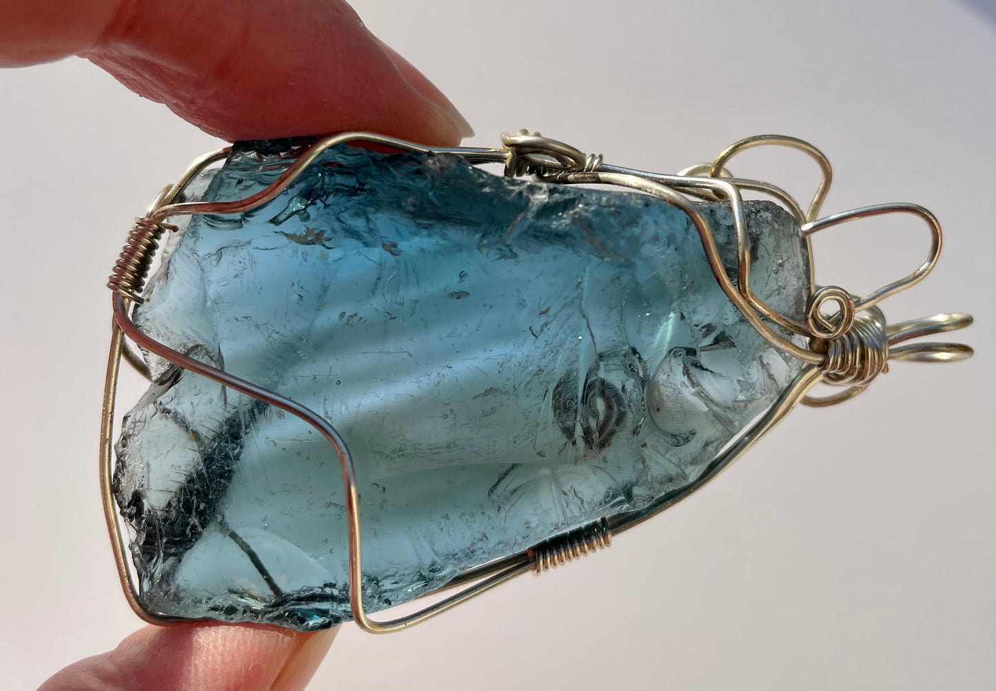 Grand Pendentif ANDARA Platinium Wise - 36 g