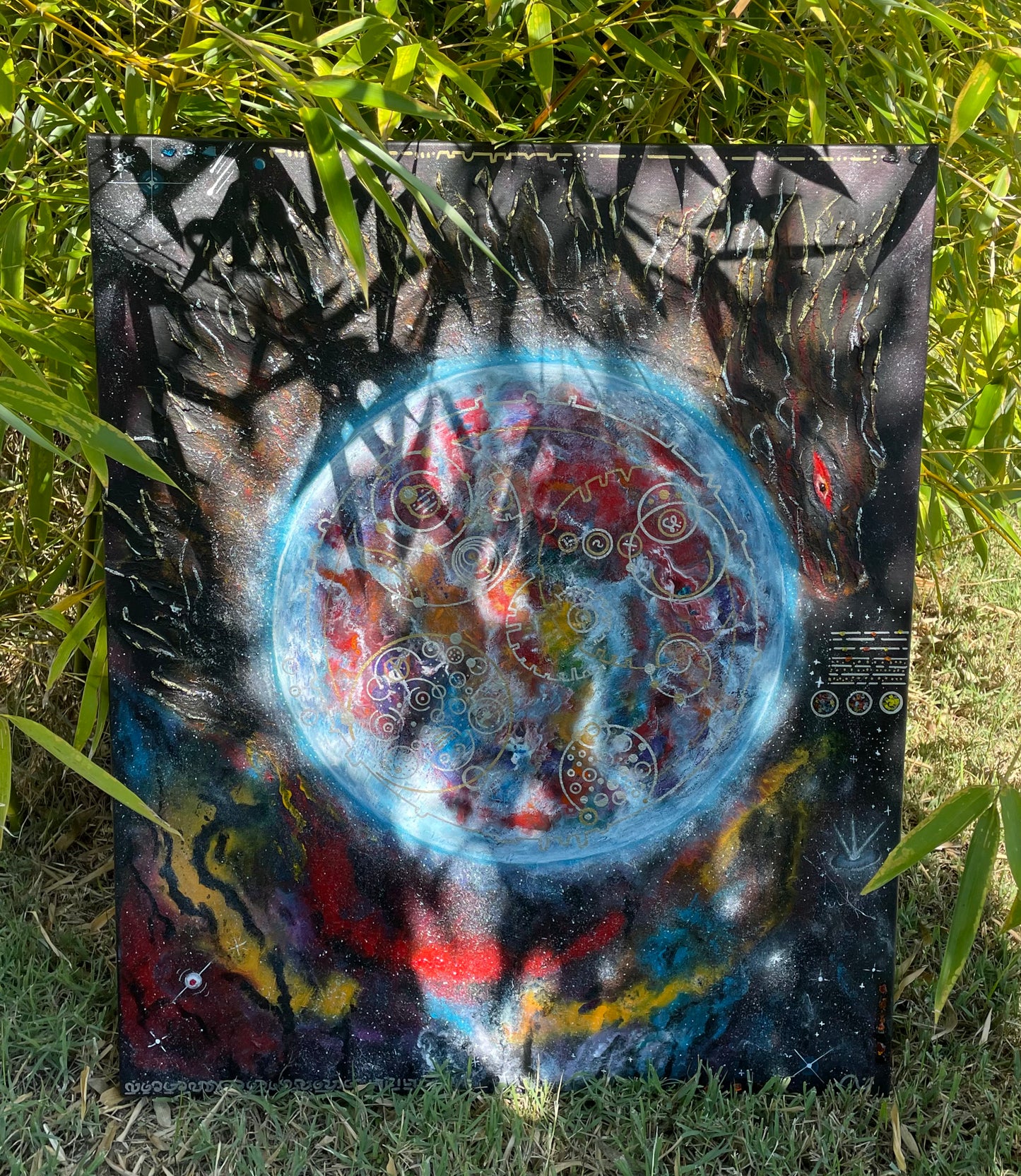 Dragon Solaire | ANDARA & Peinture | Soin énergétique
