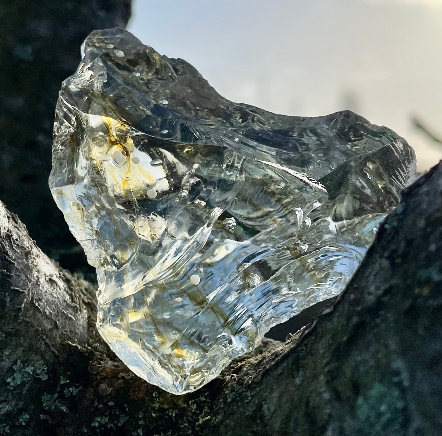 ANDARA Diamant Chamane 67 g ~ minéral monoatomique