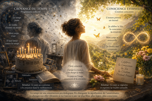 Vieillir par croyance : le sens caché de l'anniversaire selon Seth / Jane Roberts
