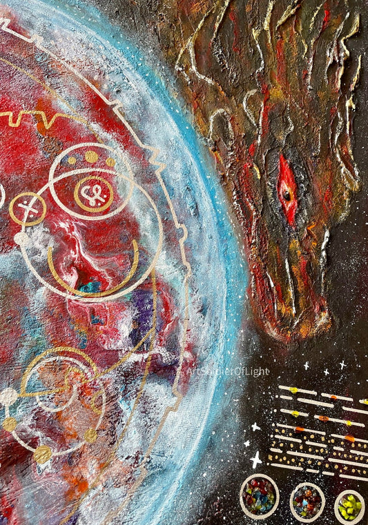 Le rôle des Artistes de la Nouvelle Terre, Nathalie Daout, Eclesiah, Artiste vibratoire
