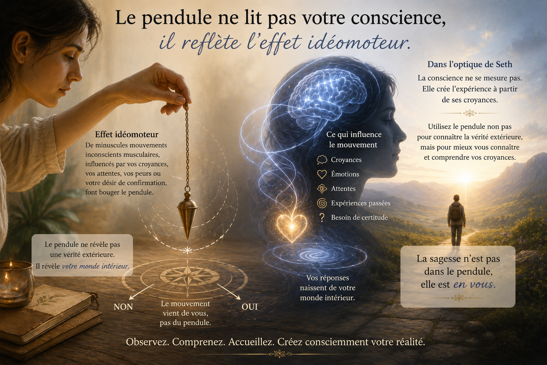 Le pendule révèle-t-il votre conscience… ou vos croyances ?