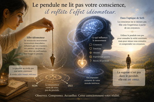 Le pendule révèle-t-il votre conscience… ou vos croyances ?