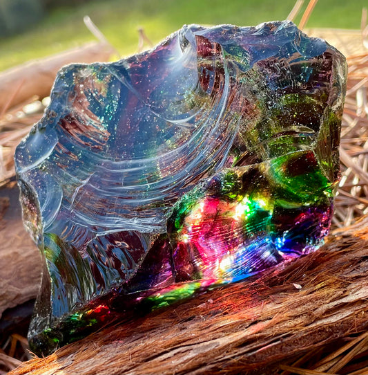 Rainbow Warrior |pierre cristalline ANDARA ~ 526 g
