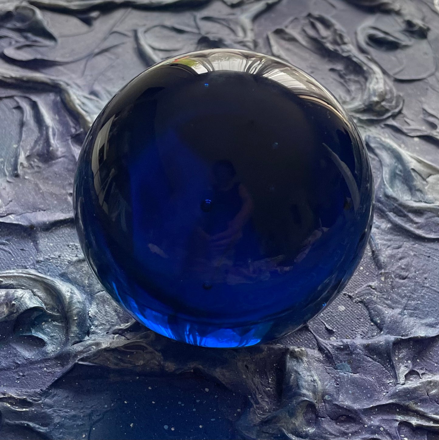 ANDARA poli Sphere Indigo Transmutation 976 g / cristal 5D / 777