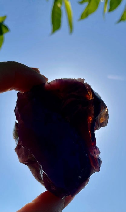 ANDARA Français Dragon Imperial de la flamme violette  | 200 g  / 777 cristal 5D •