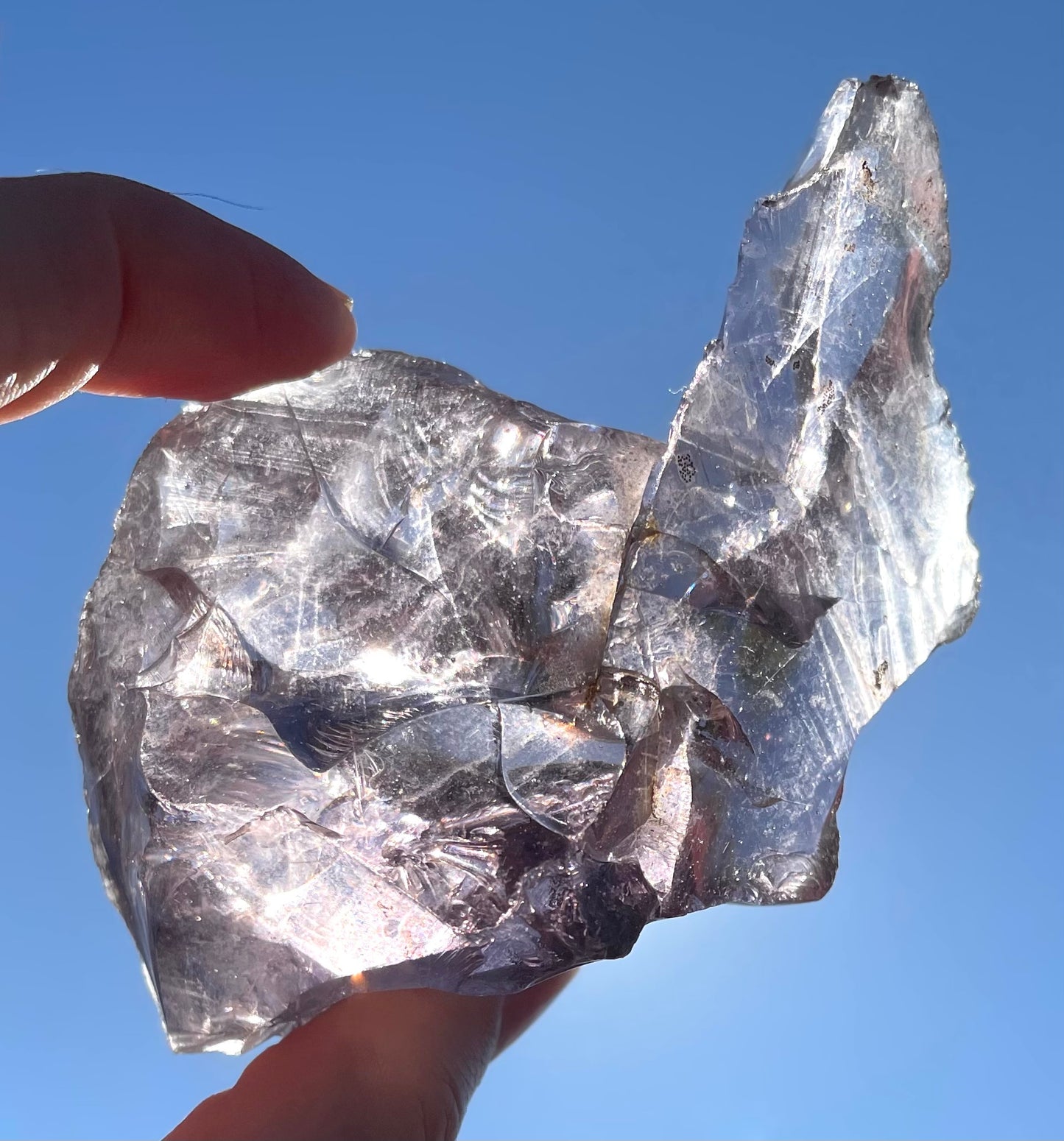 Rare ANDARA Français Lilas Vénusien – Émanation de la Rose Cosmique | 195 g  / 777 cristal 5D •