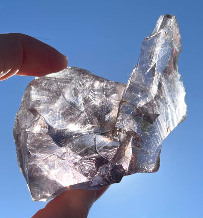 Rare ANDARA Français Lilas Vénusien – Émanation de la Rose Cosmique | 195 g  / 777 cristal 5D •