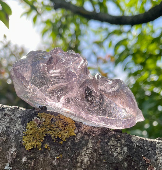 Rare ANDARA Français Lilas Vénusien – Émanation de la Rose Cosmique | 163 g  / 777 cristal 5D •