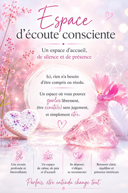 Espace d'écoute consciente | 3 mois
