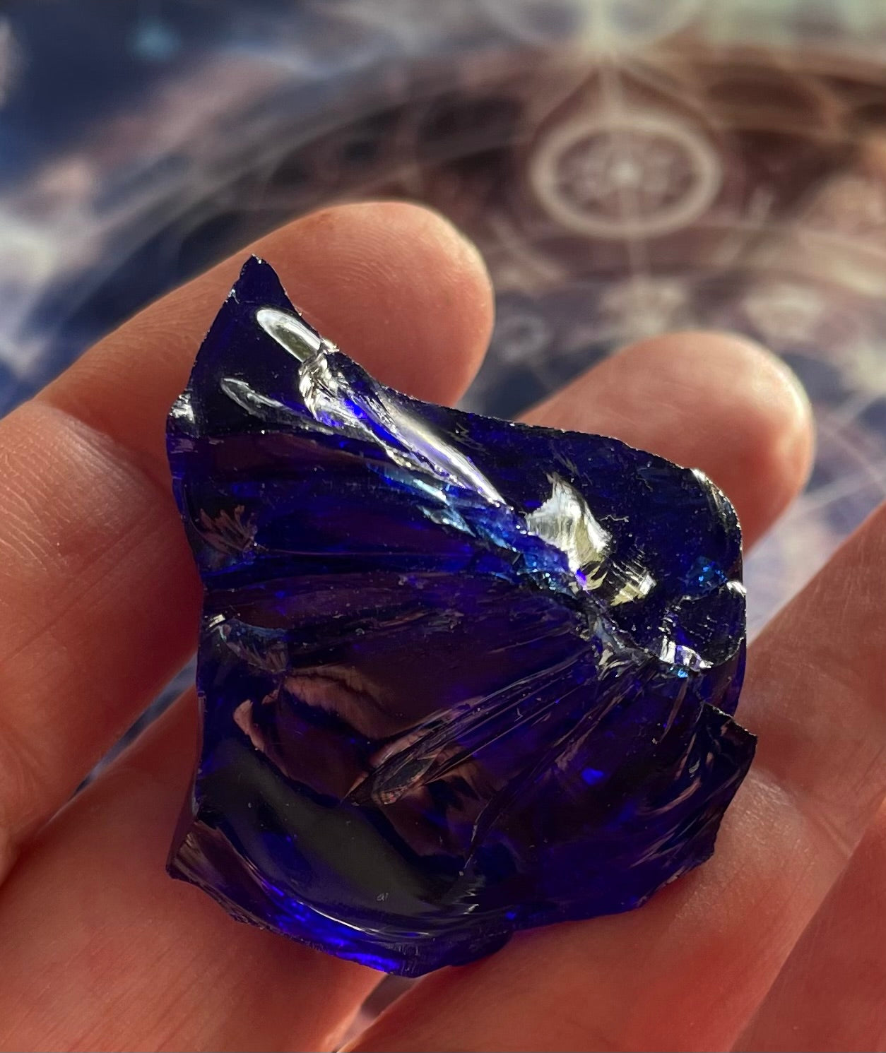 Rare ANDARA Tanzanite Flamme violette  21 g / 777