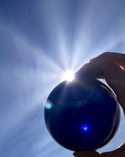 ANDARA poli Sphere Indigo Transmutation 976 g / cristal 5D / 777