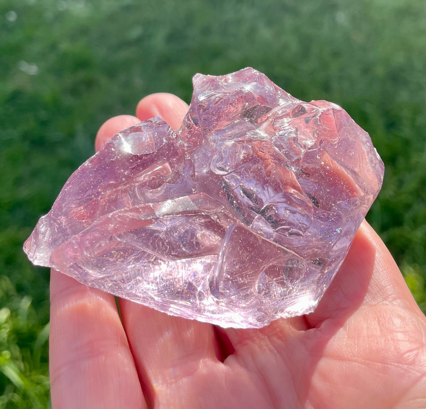 Rare ANDARA Français Lilas Vénusien – Émanation de la Rose Cosmique | 163 g  / 777 cristal 5D •