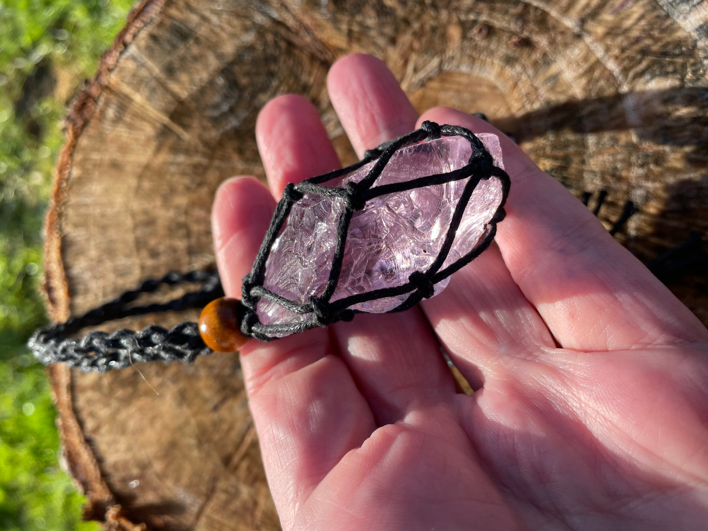 Pendentif d'intention : Eclat de rosée de Rose / La Magie des Andaras