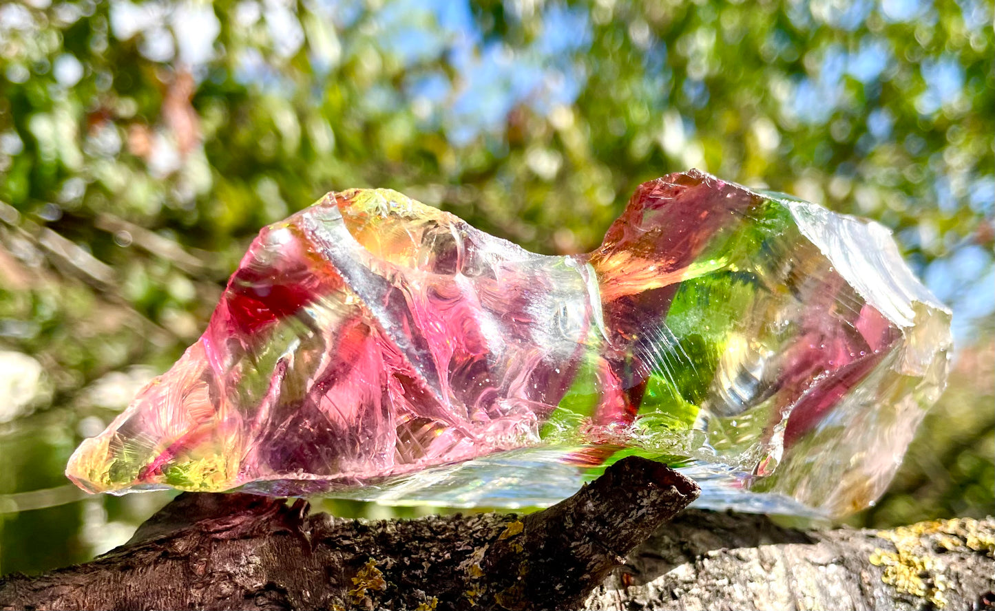 ANDARA Clear Rainbow Oracle | 288 g | cristal 5D / 777