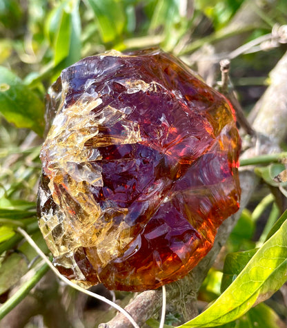 ANDARA Français Ambre de Lémurie ~ 155 g | French Andara crystal