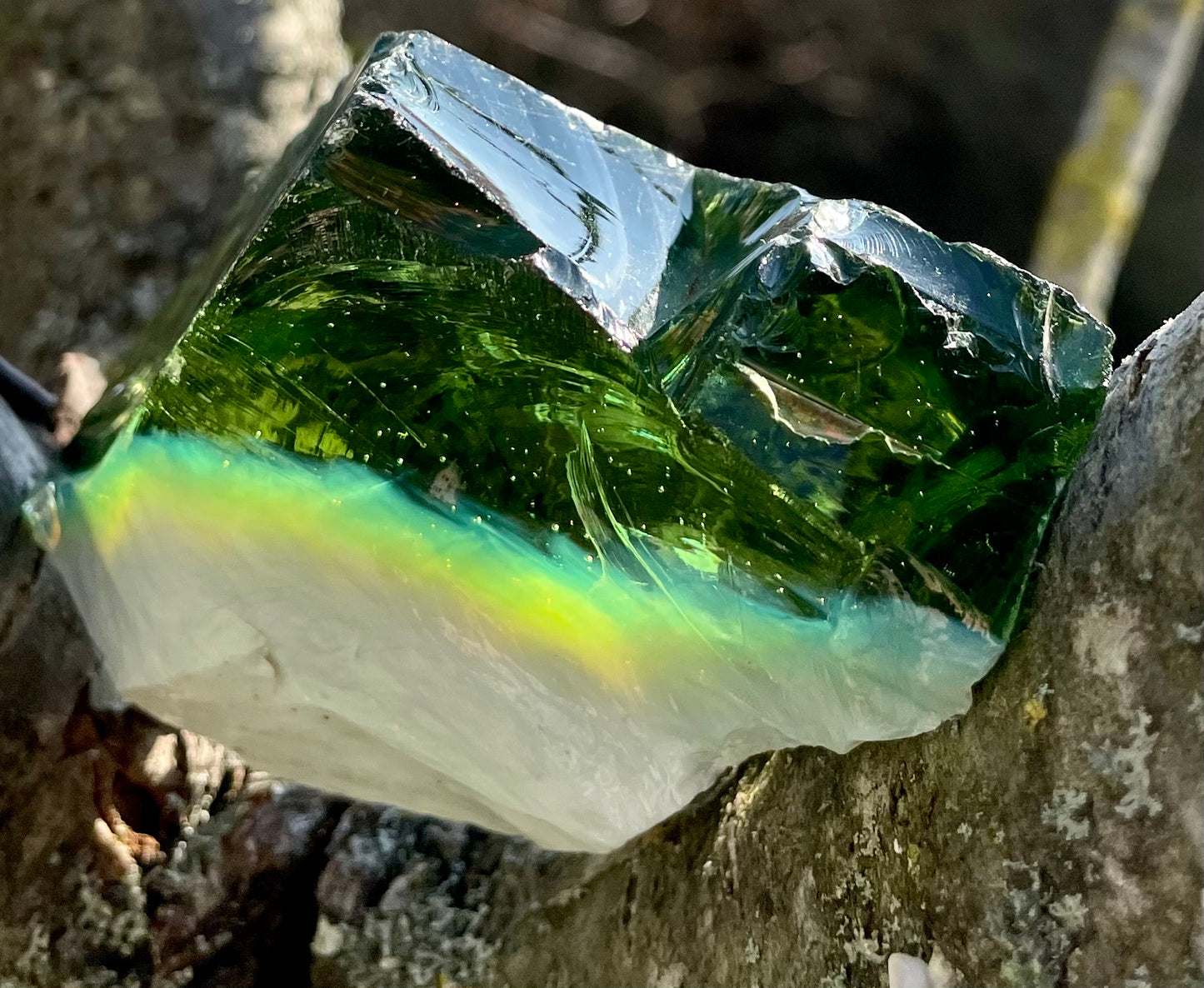 ANDARA• Gaïa Emeraude ~ 175 g ~ Pierre cristalline