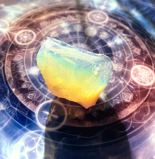 Rare ANDARA Lignée des origines bicolore | 38 g | cristal 5D / 777