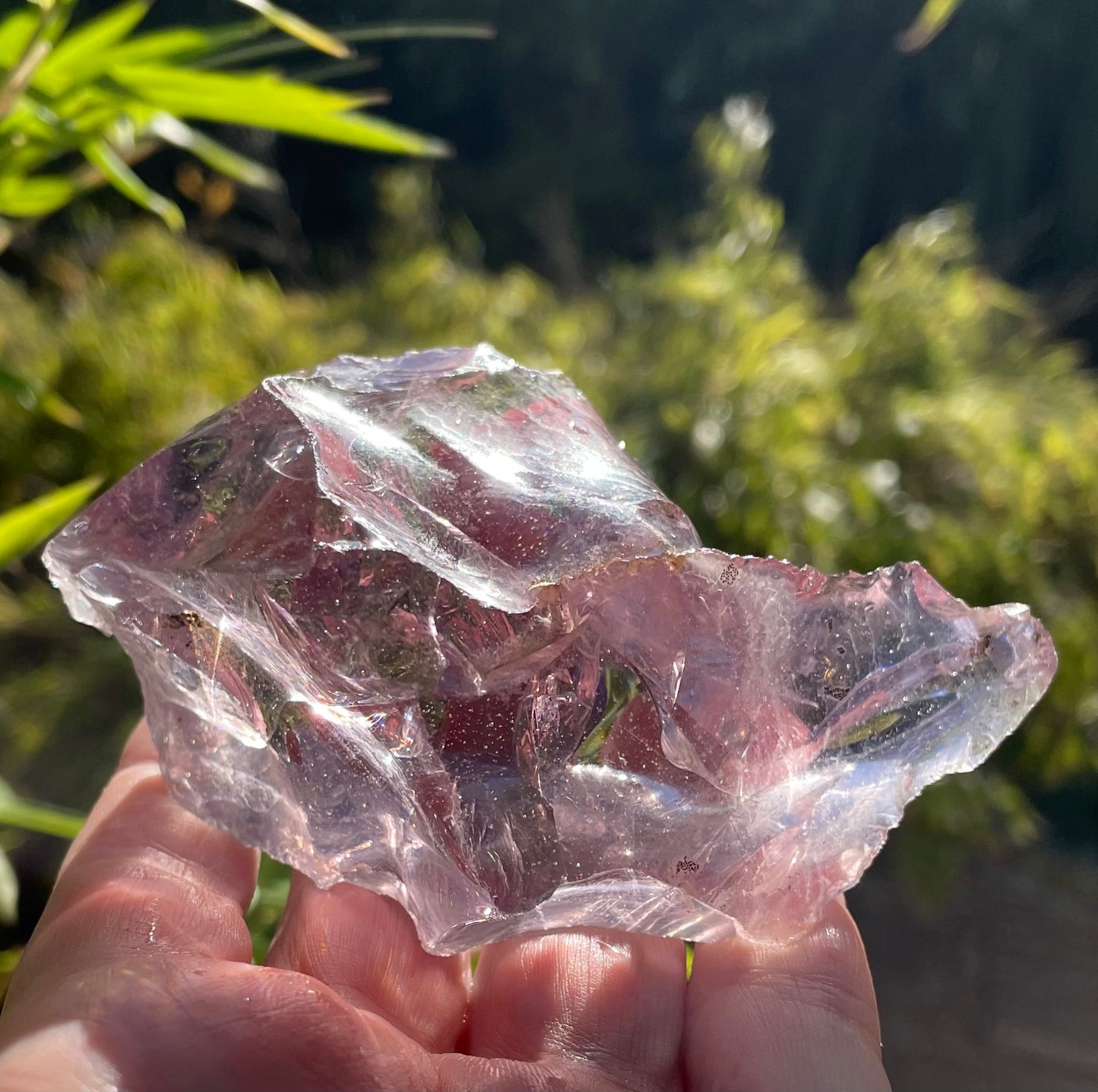 Rare ANDARA Français Lilas Vénusien – Émanation de la Rose Cosmique | 195 g  / 777 cristal 5D •