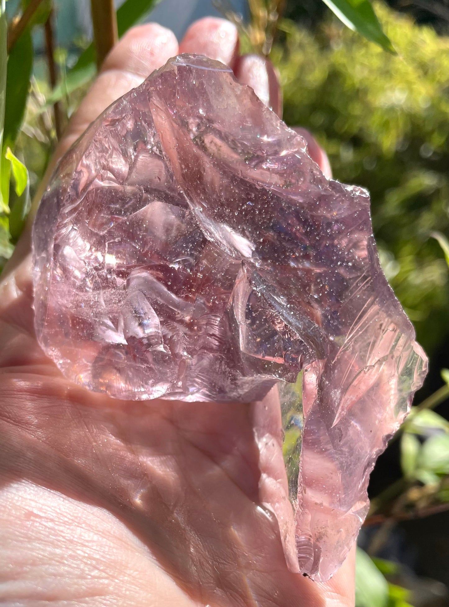 Rare ANDARA Français Lilas Vénusien – Émanation de la Rose Cosmique | 195 g  / 777 cristal 5D •