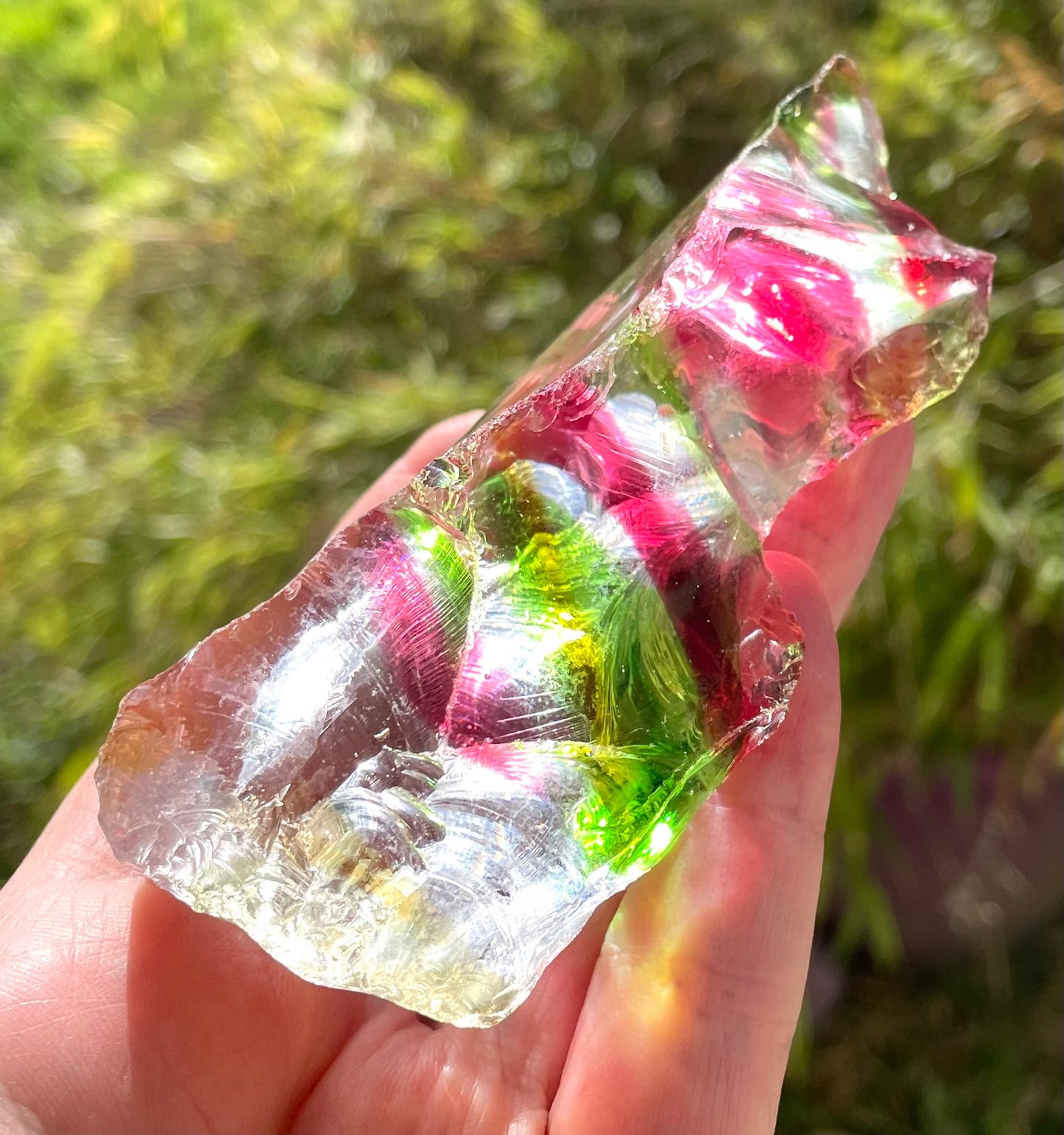 ANDARA Clear Rainbow Oracle | 288 g | cristal 5D / 777