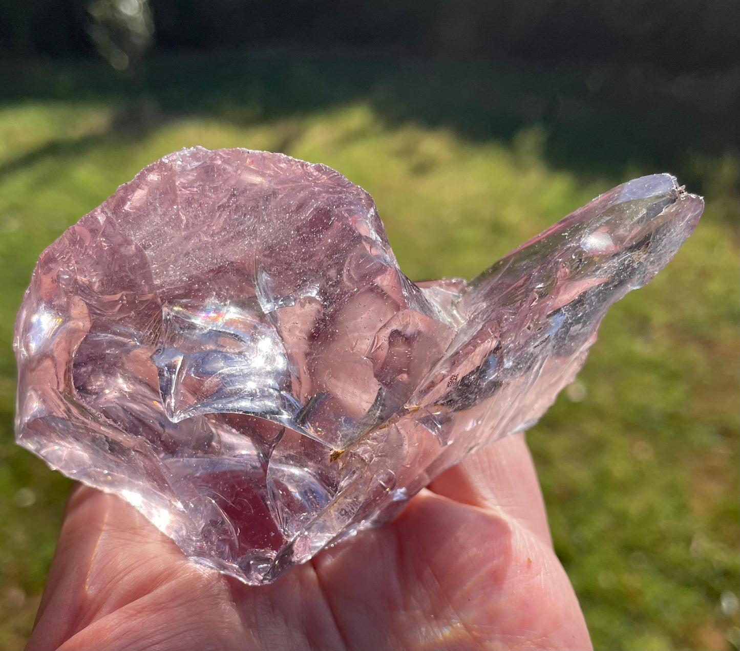 Rare ANDARA Français Lilas Vénusien – Émanation de la Rose Cosmique | 195 g  / 777 cristal 5D •