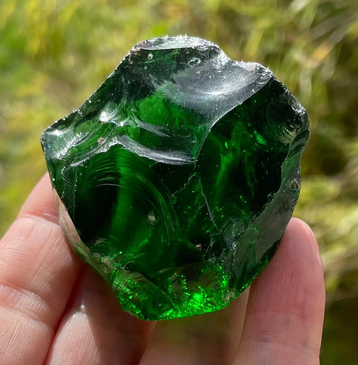 ANDARA vert émeraude 63 g / cristal 5D / 777 •