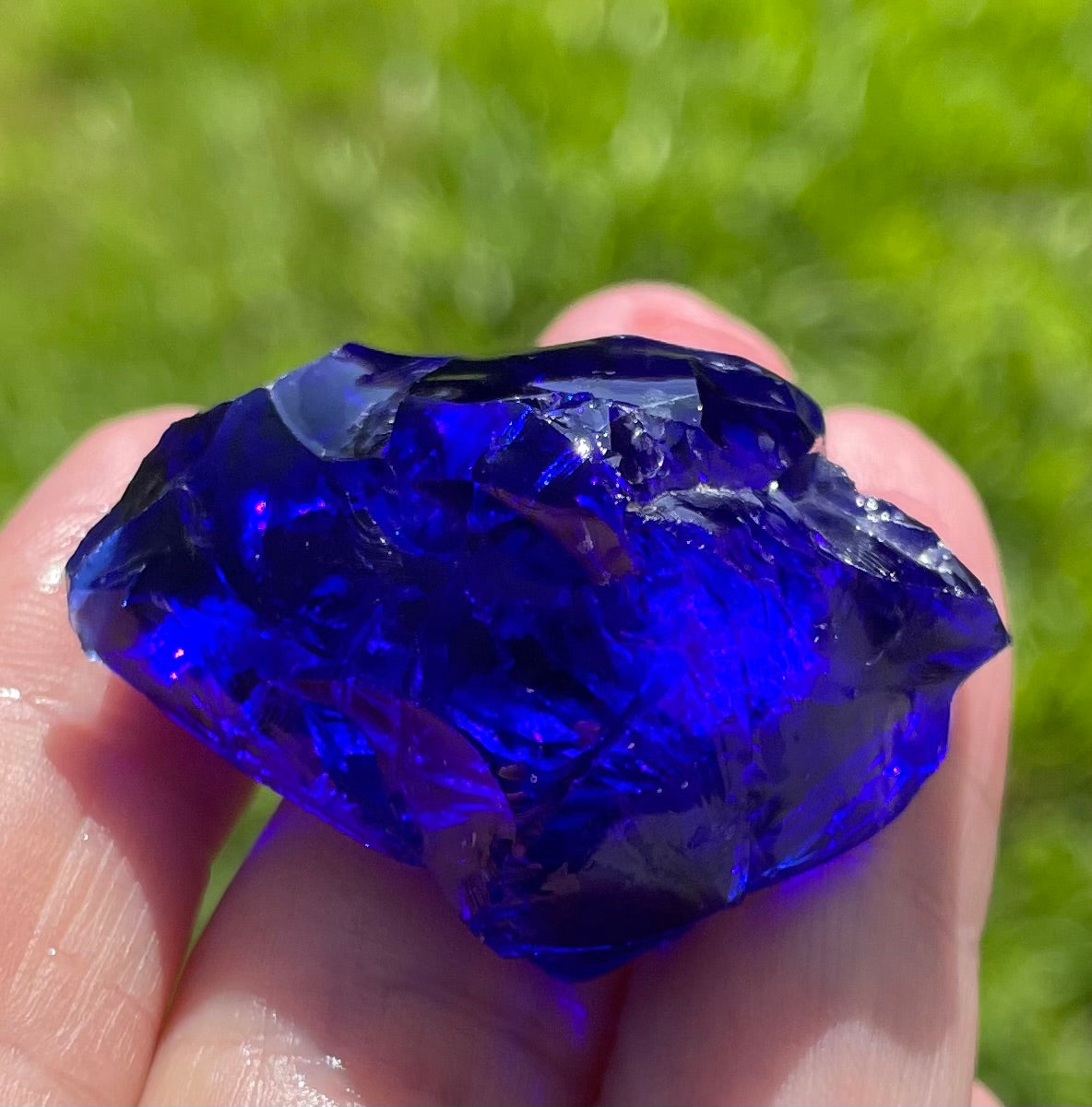 Rare ANDARA Français Tanzanite Flamme violette  20 g / 777