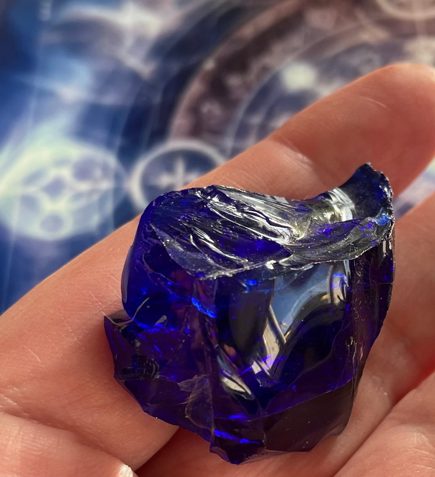Rare ANDARA Tanzanite Flamme violette  21 g / 777