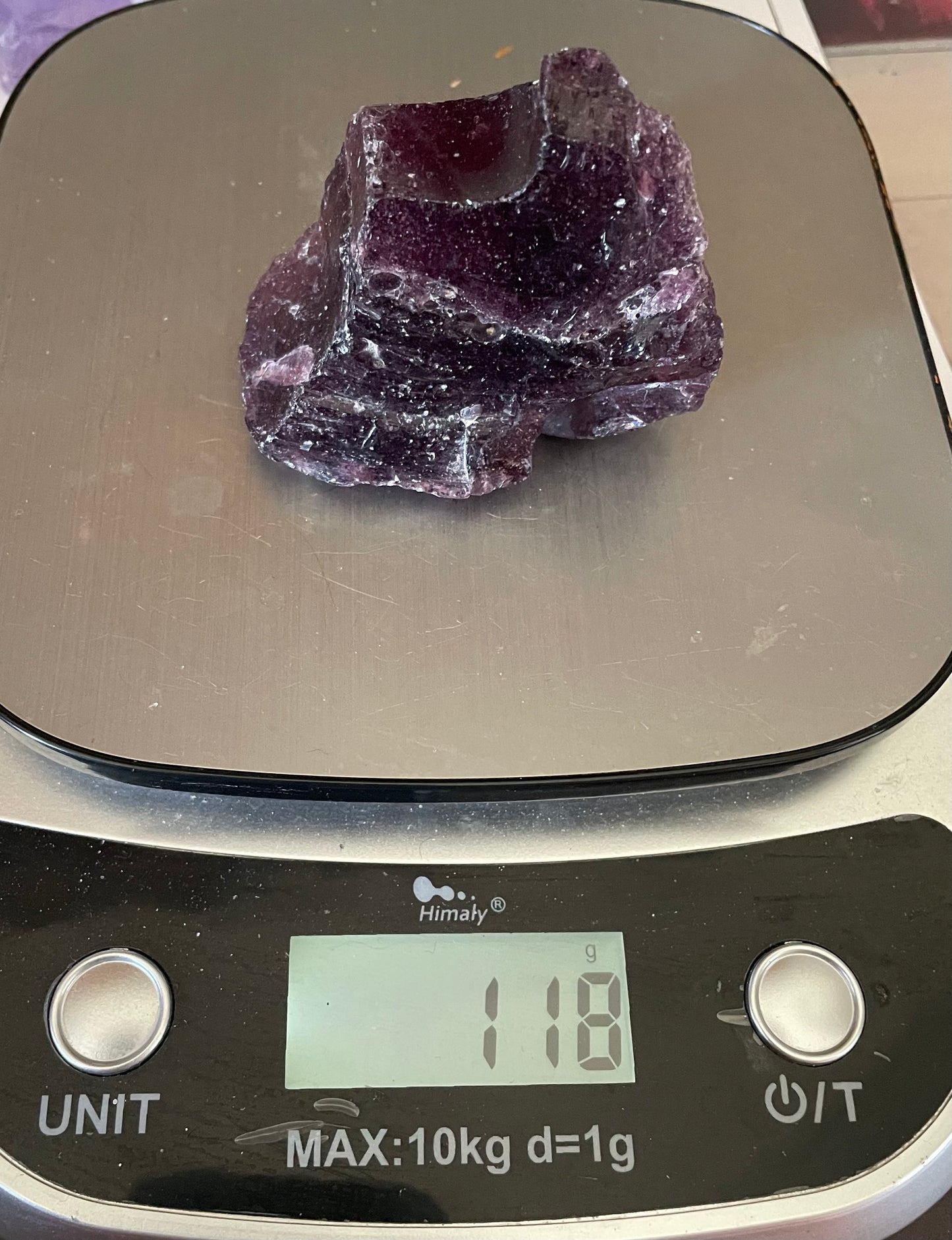 ANDARA Rose de Sibérie (origine Russie) - pièce rare - 118 g | Collection personnelle