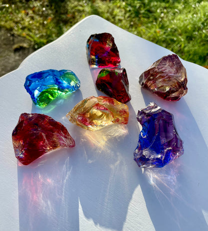 Rainbow | Lot pierres cristalline ANDARA ~ 505 g