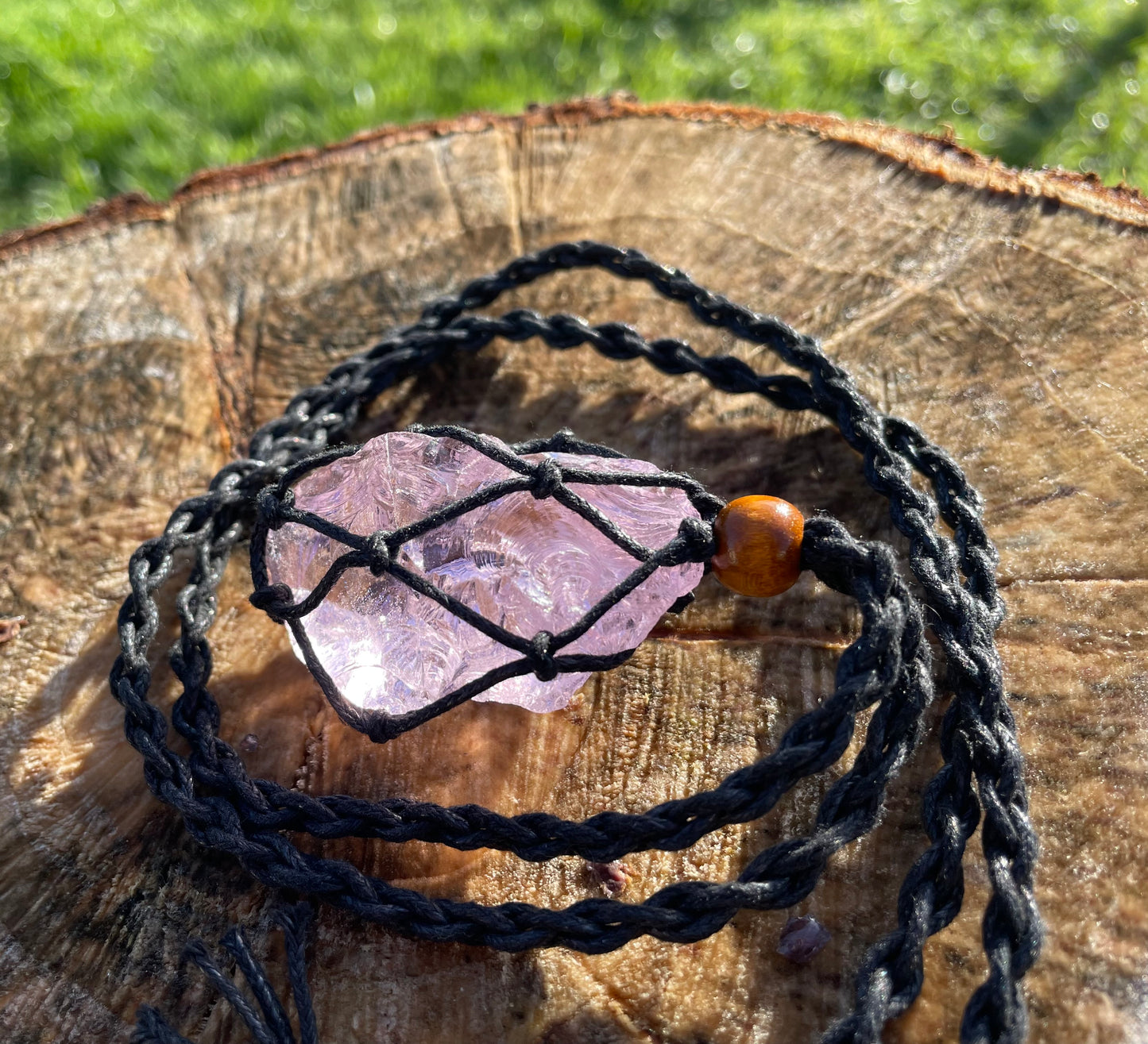 Pendentif d'intention : Eclat de rosée de Rose / La Magie des Andaras