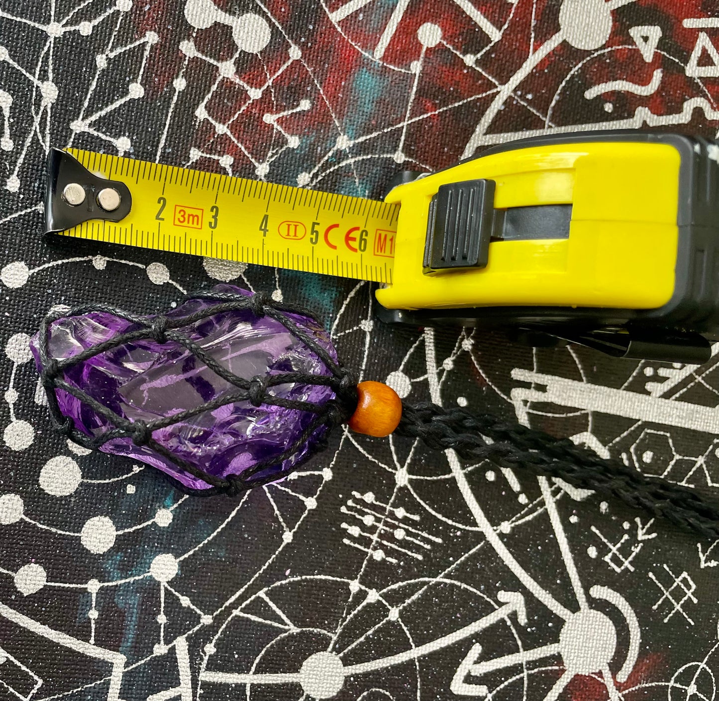 Pendentif Ascended Lilac Vert 40 g / cristal 5D / 777 •