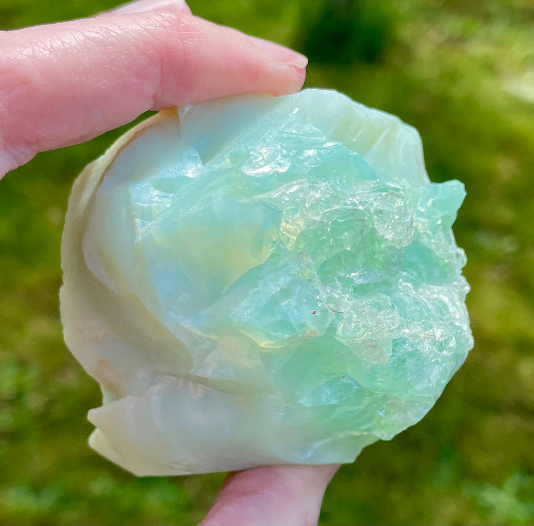 ANDARA Français Mage de Sirius vert ~ 200g | French Andara crystal