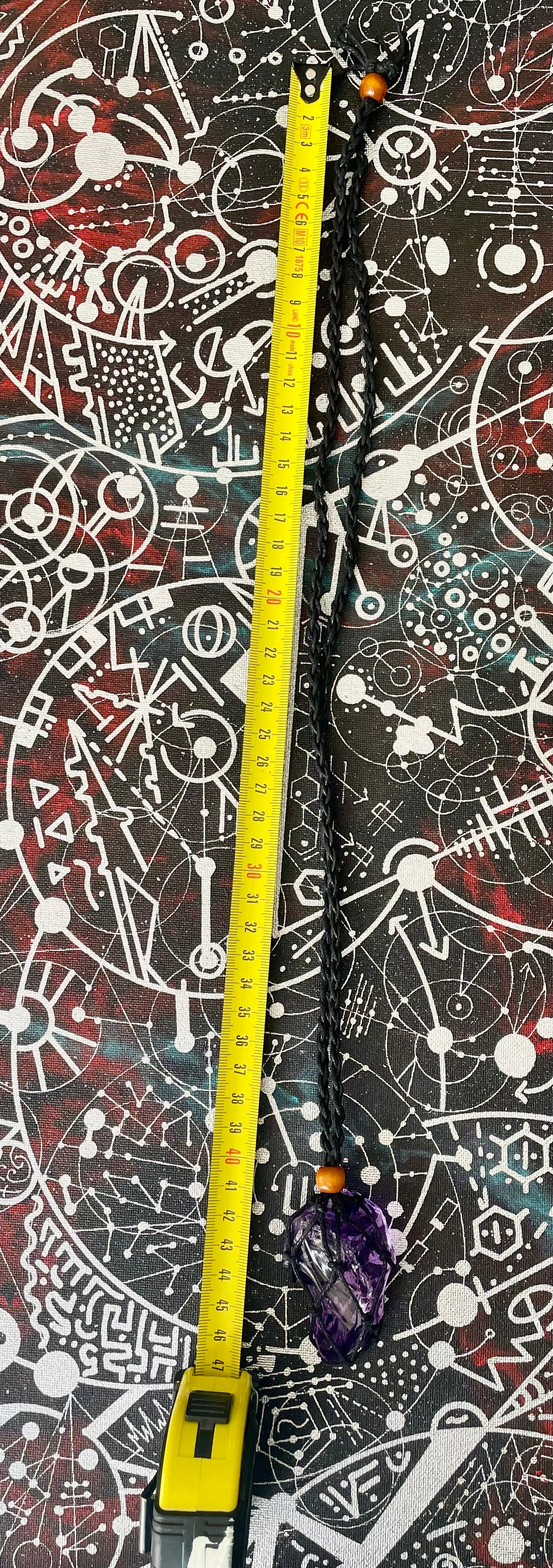 Pendentif Ascended Lilac Vert 40 g / cristal 5D / 777 •