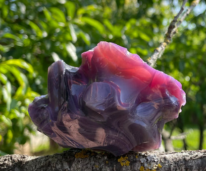 ANDARA Français Dragon Imperial de la flamme violette  | 200 g  / 777 cristal 5D •