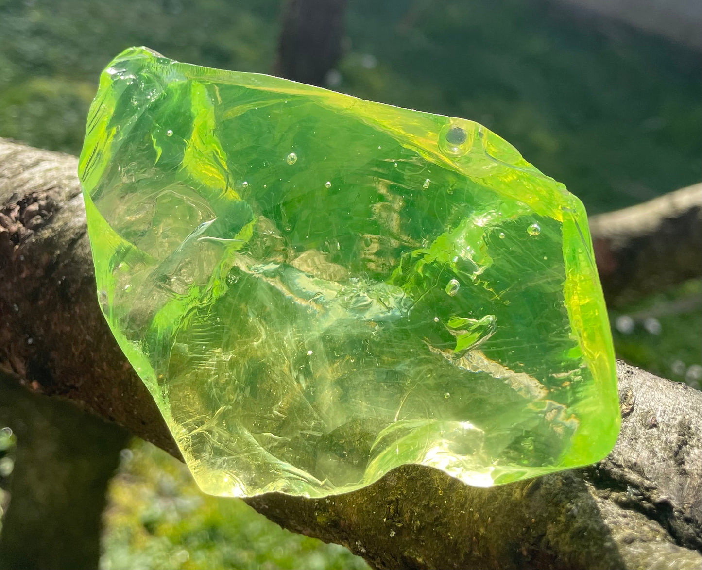 Très rare ANDARA ~ Electric green ~ 191 g | Collection personnelle et... sacrée ^^