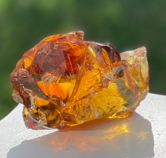 ANDARA Français Chamane du Soleil des 4 Terres Ambrées | 178 g | French ANDARA crystal