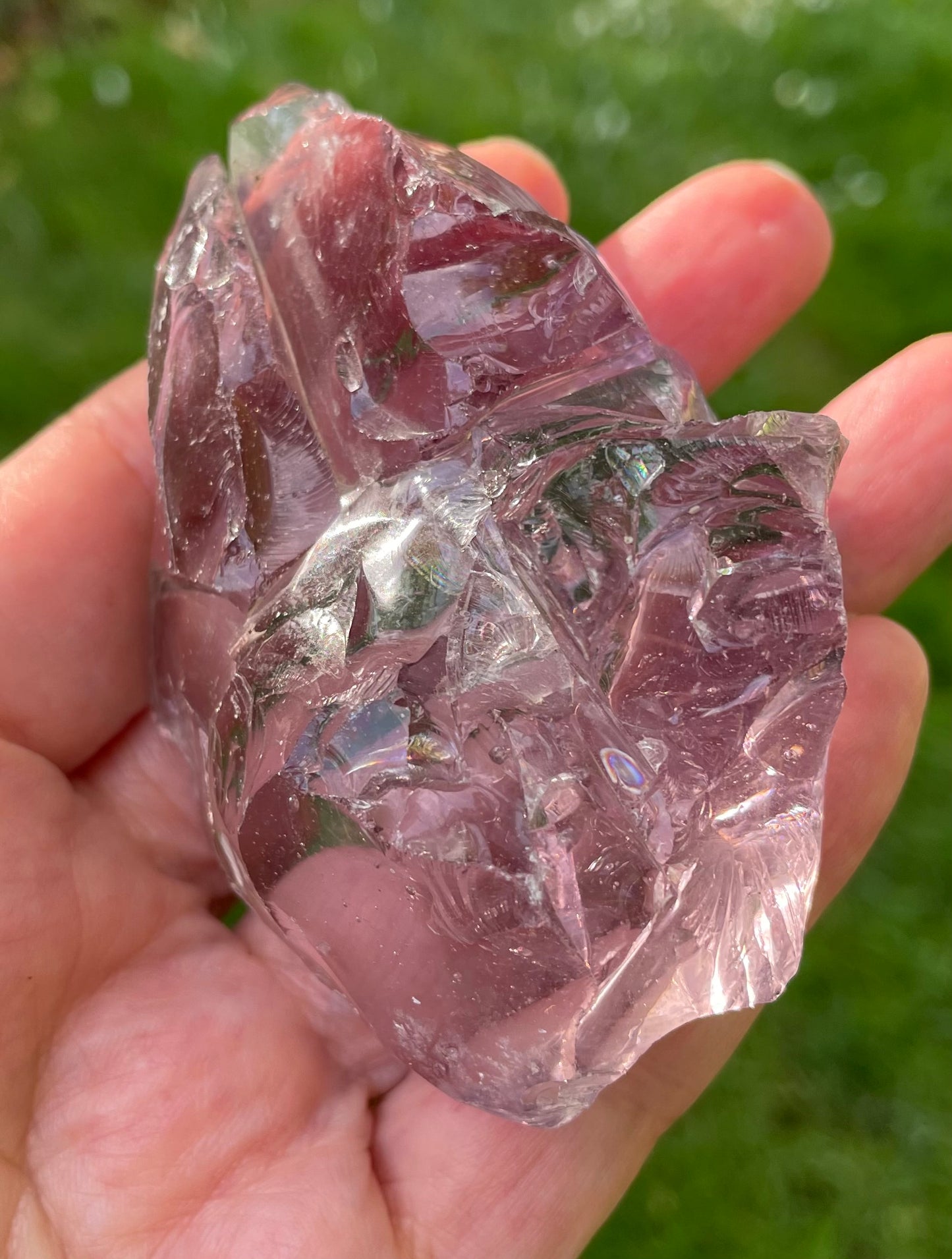 Rare ANDARA Français Lilas Vénusien – Émanation de la Rose Cosmique | 163 g  / 777 cristal 5D •