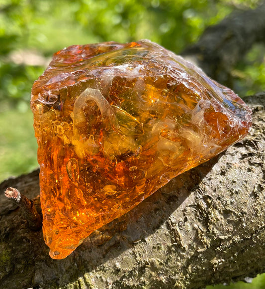 ANDARA Français Ambre de Lémurie ~ 146 g | French Andara crystal