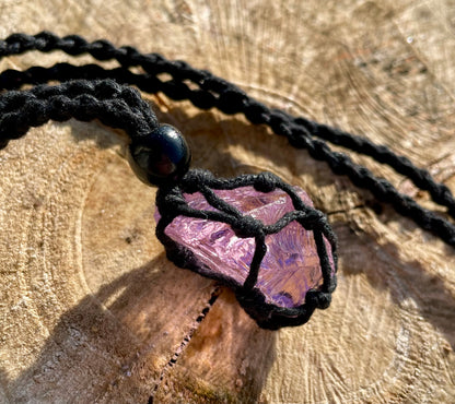 Pendentif d'intention : ANDARA | rose | 16 g