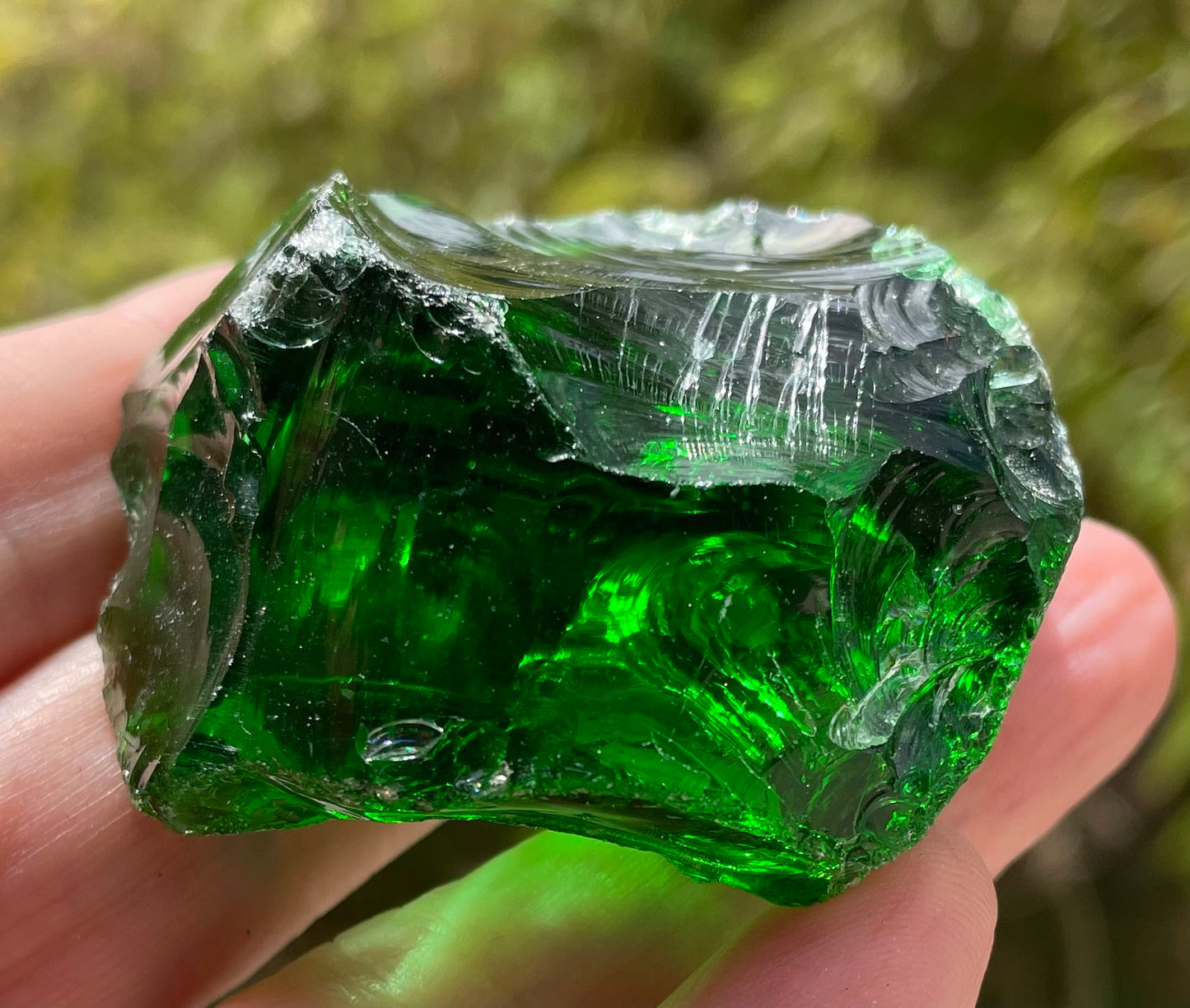 ANDARA vert émeraude 63 g / cristal 5D / 777 •