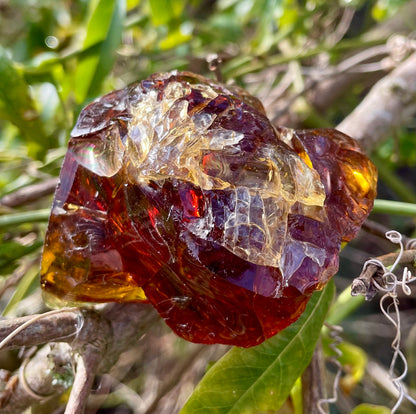 ANDARA Français Ambre de Lémurie ~ 155 g | French Andara crystal